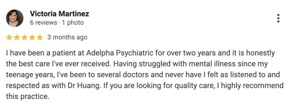 Adelpha Psychiatric Group Los Angeles Review
